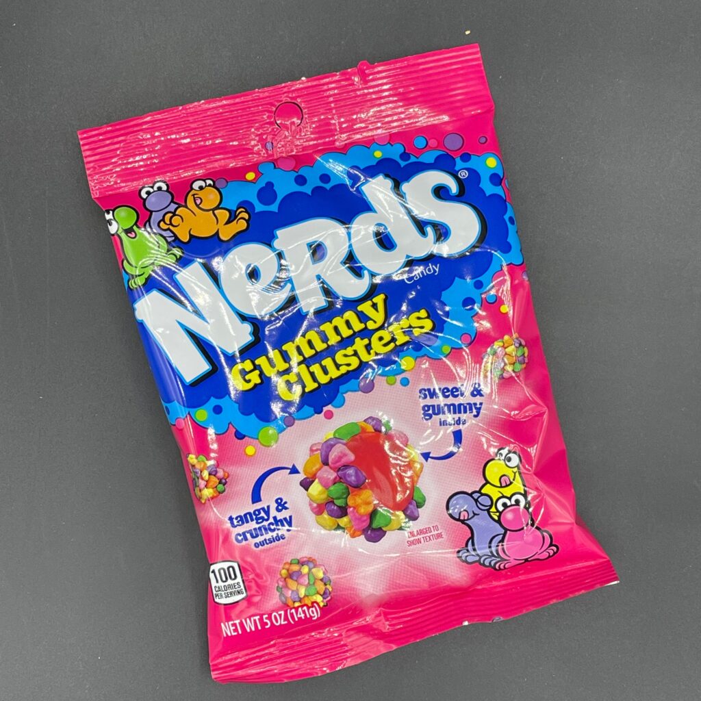 Nerds – Gummy Clusters, Rainbow Flavour, 141g (USA)