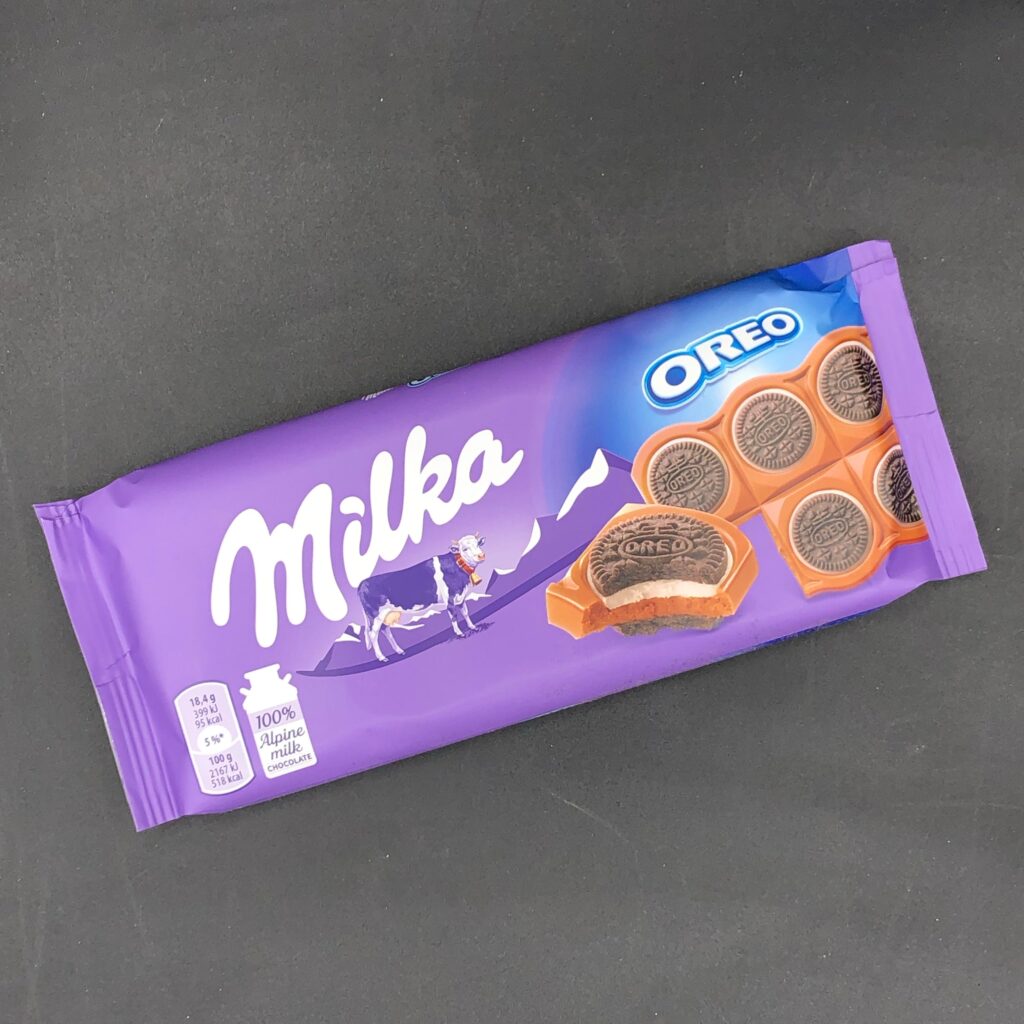 Milka – Oreo Sandwich (whole cookies!), 92g (EURO)