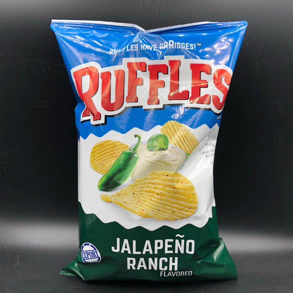 Ruffles Jalapeño Ranch Flavored Chips 184g (USA)