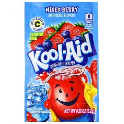 Koolaid Mixed Berry Drink Mix 3.9g