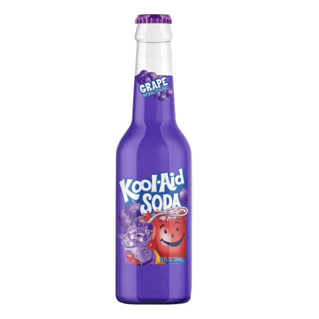 Koolaid Grape Soda Bottle 355ml