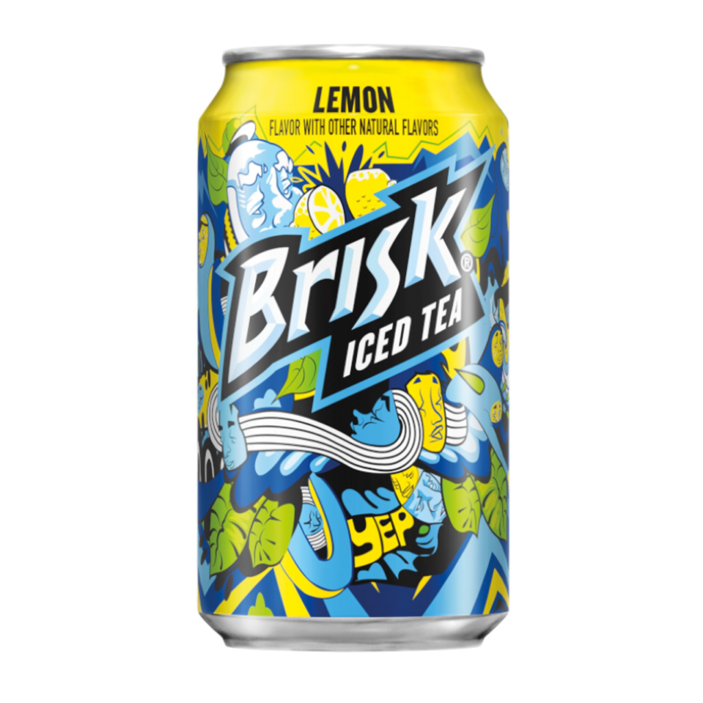 Lipton Brisk Iced Tea Can 355mL