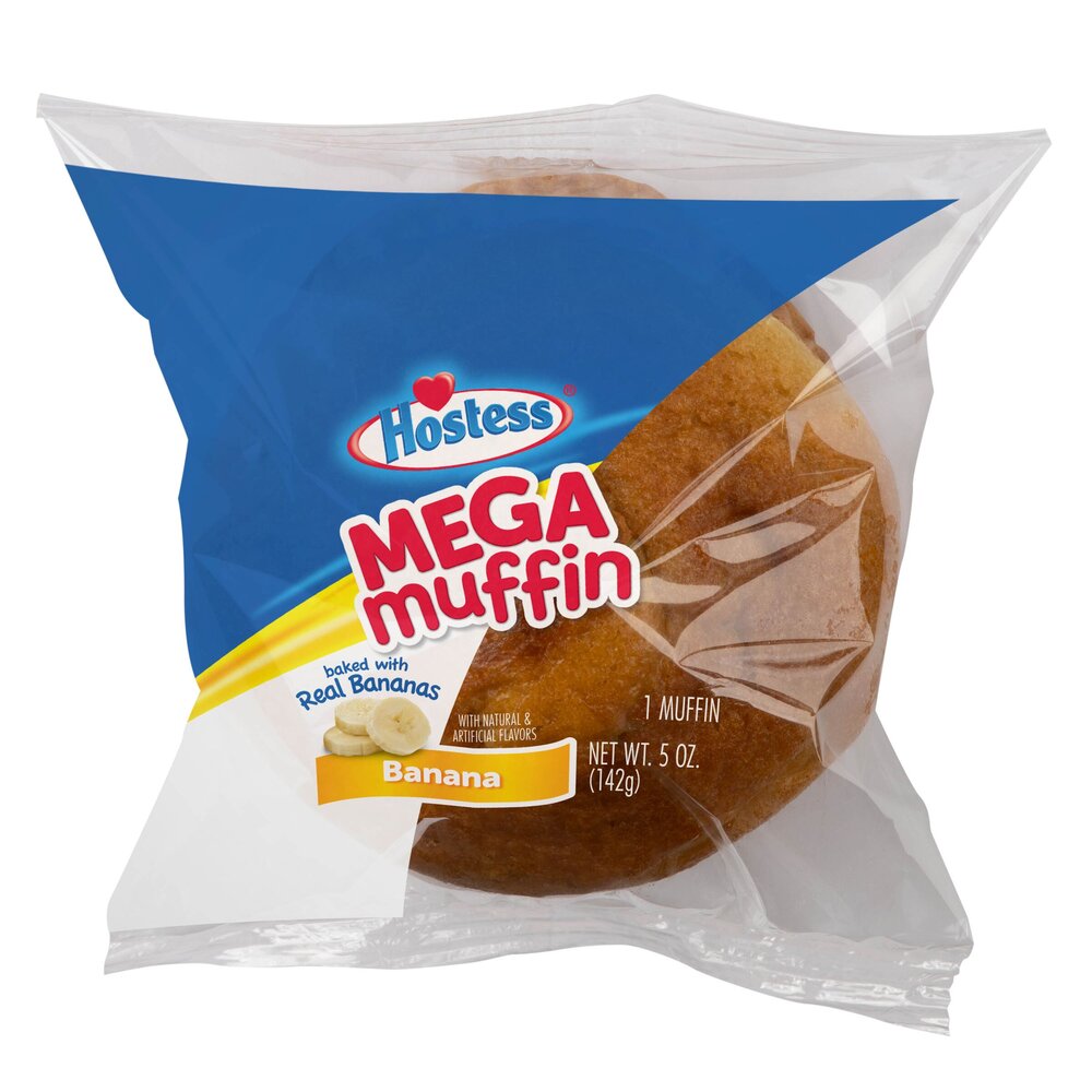 Hostess Banana Mega Muffin 141g