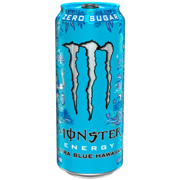 Monster Ultra Zero Blue Hawaiian 473mL