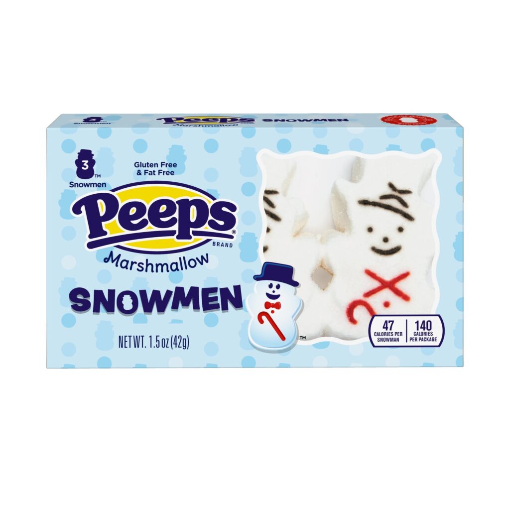 Peeps 3PK Snowman