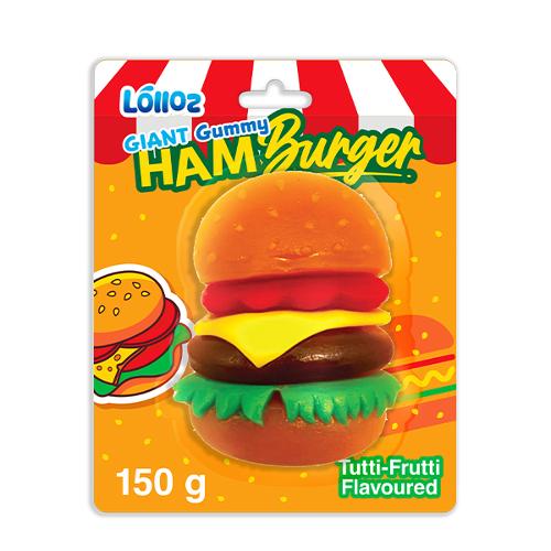 Lolloz Giant Gummy Hamburger 150g