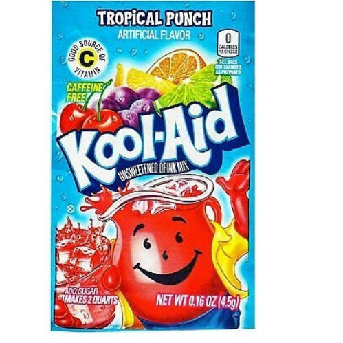 Koolaid Tropical Punch Drink Mix 3.9g