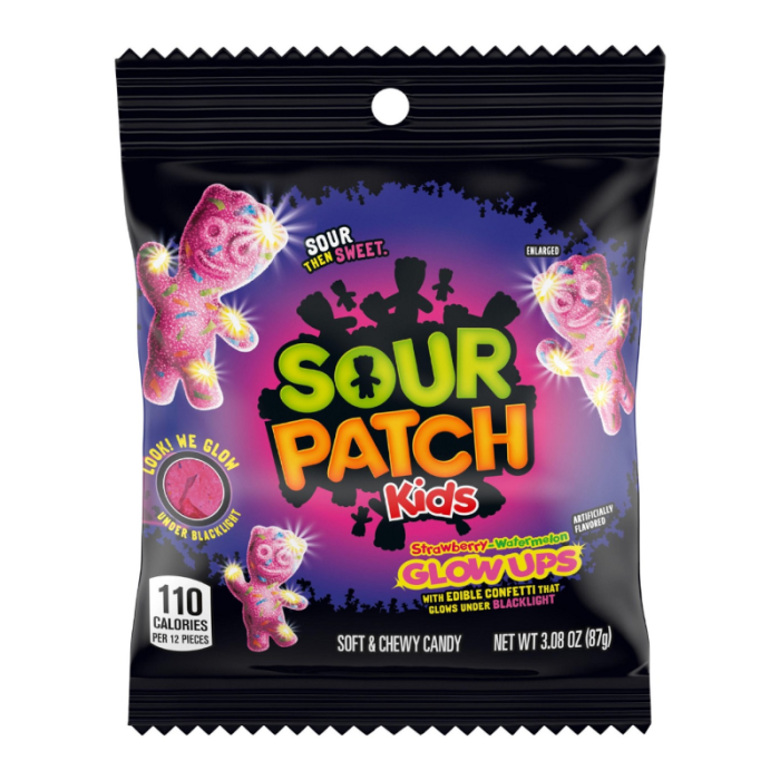 Sour Patch Kids Glowups Soft Candy 87g