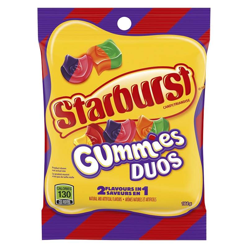 Starburst Gummies Duos 164g