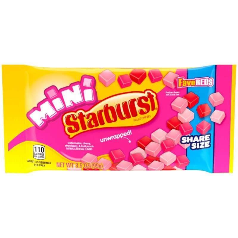 Starburst Minis Unwrapped Favereds 99g