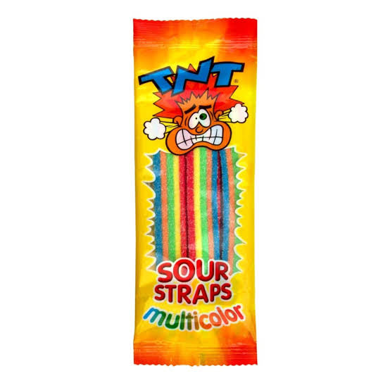 Tnt Sour Straps Multicolor 75g