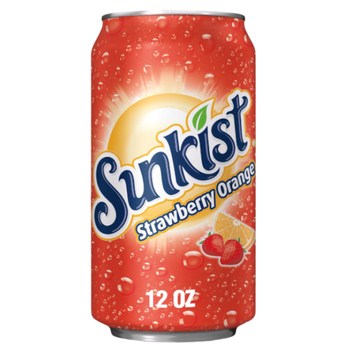 Sunkist Strawberry Orange 355ml
