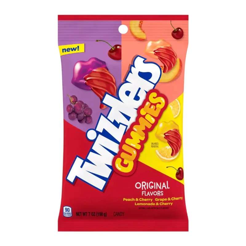 Twizzlers Gummies Bag 198g