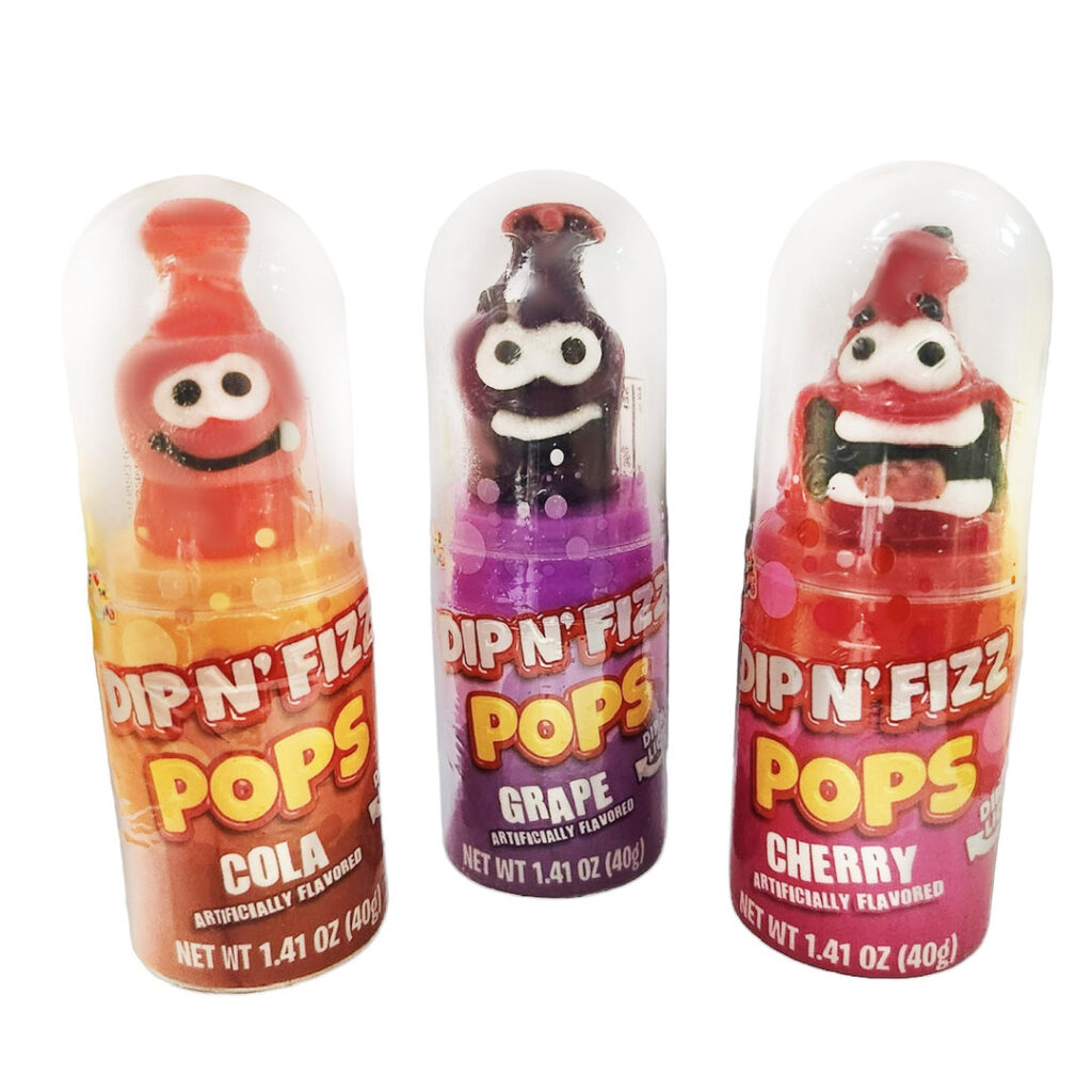 Alberts Dip N Fizz Bottle Pops 40g (Sold Individually)