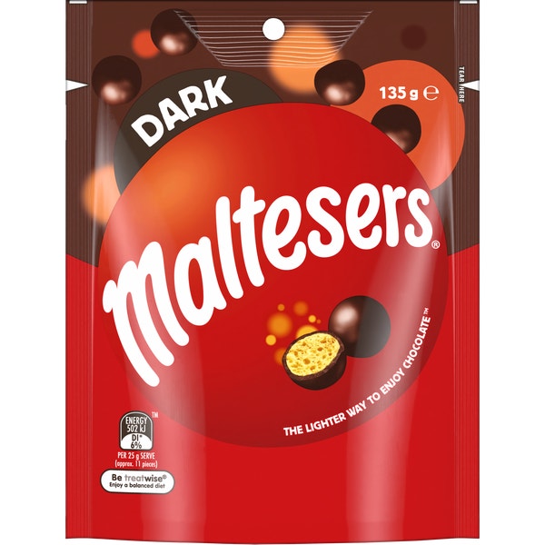 Maltesers Dark Choc Bag 135g