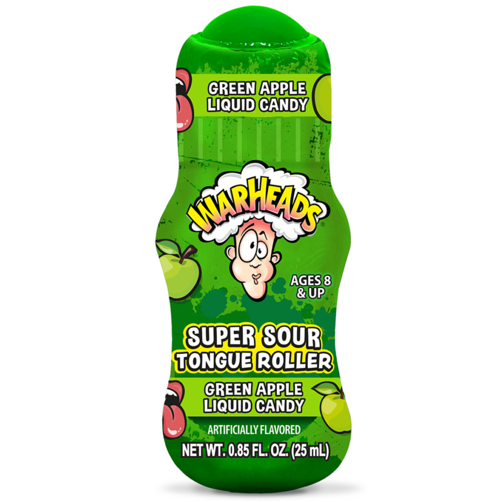 Warheads Super Sour Tongue Rollers 24g