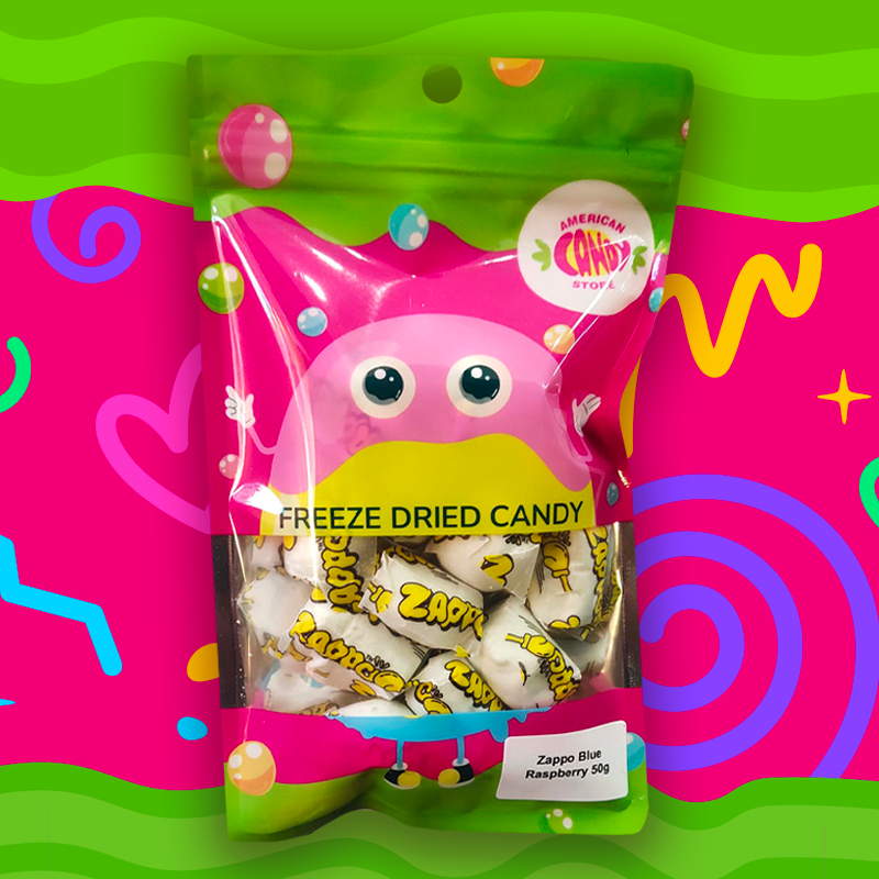 Freeze Dried Zappo Blue Raspberry